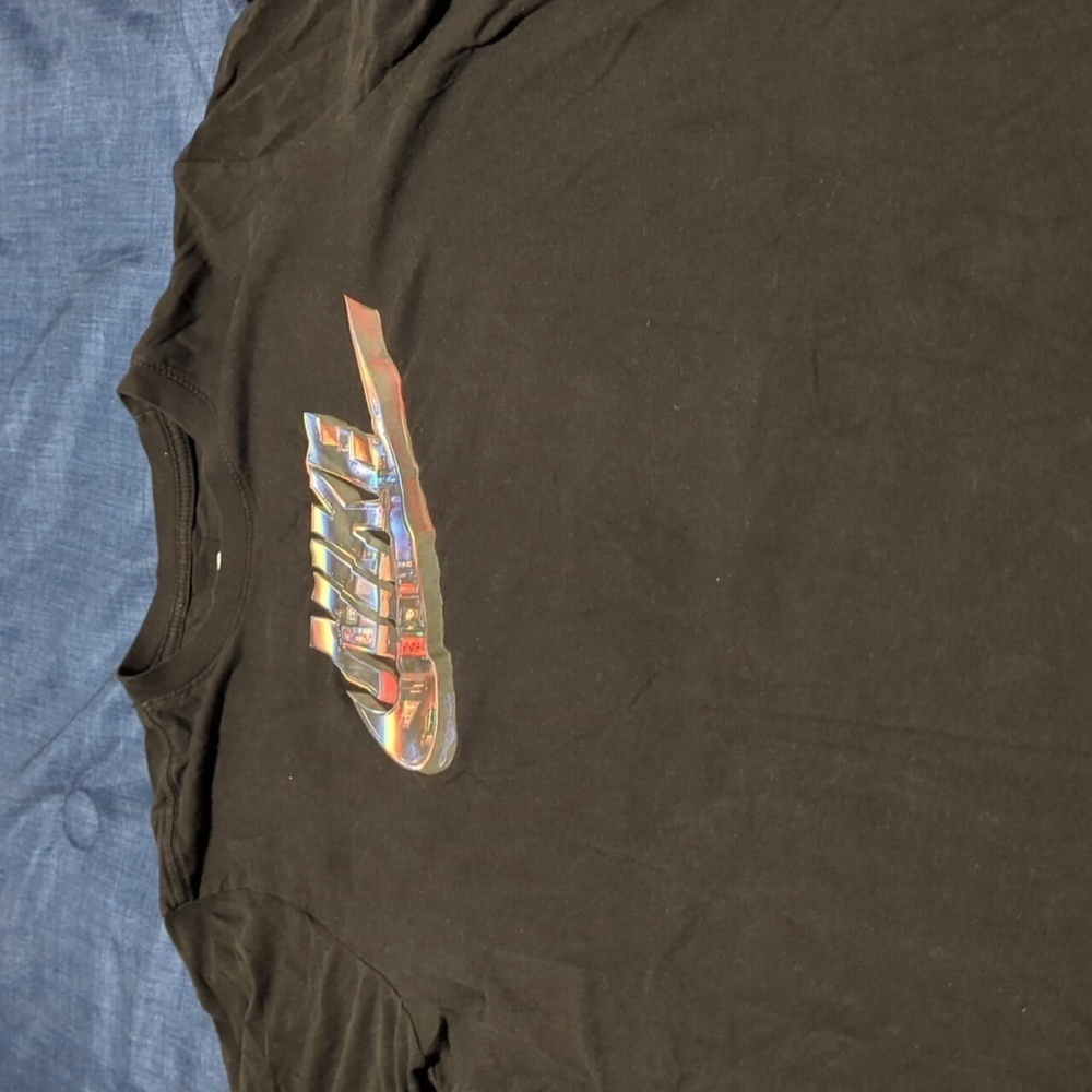 Nike Worldwide HBR Tee Black T-Shirt Men’s Size LG - Picture 1 of 6